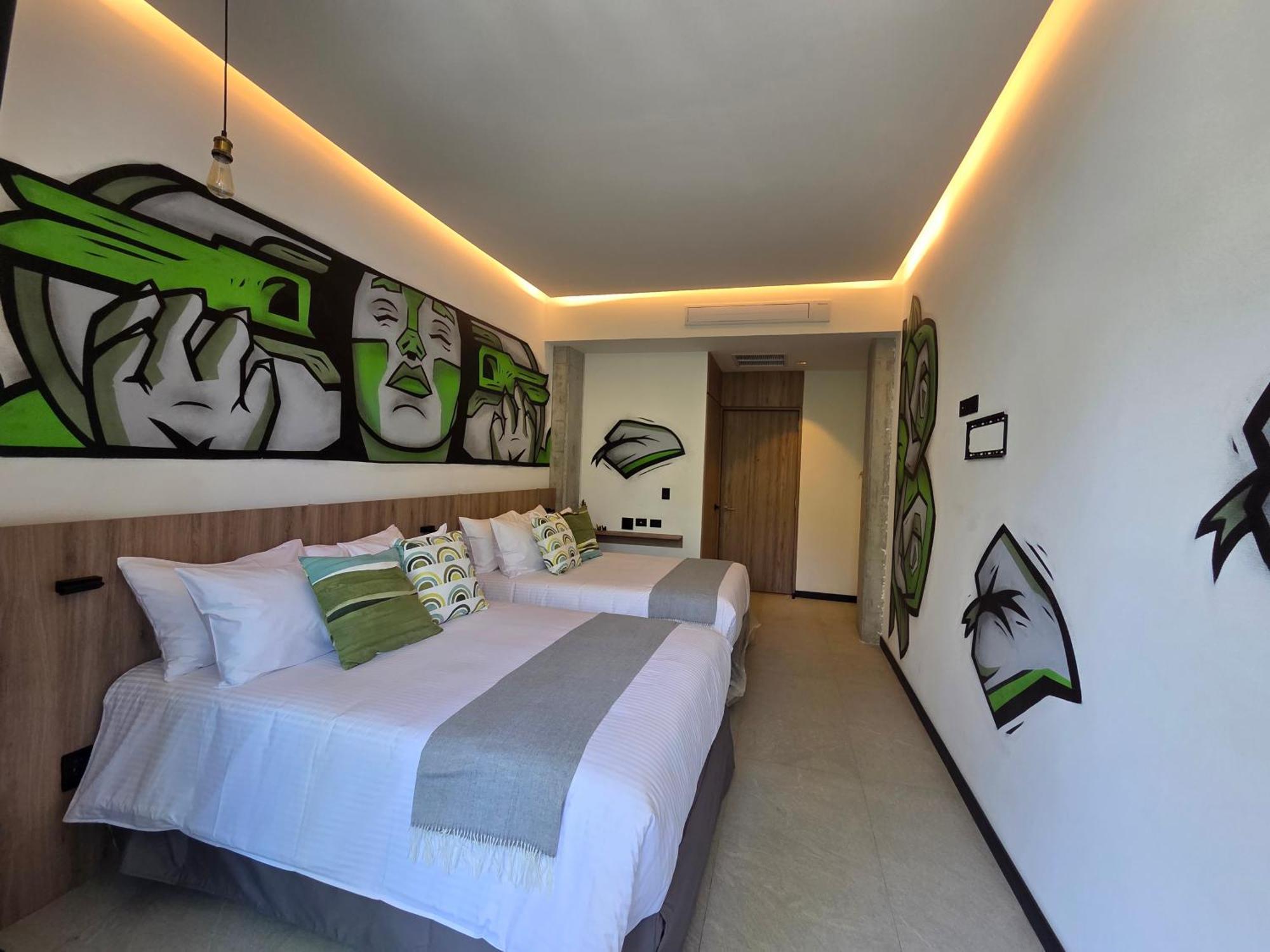 Street Art Hotel Roma Mexico By Eksteriør billede