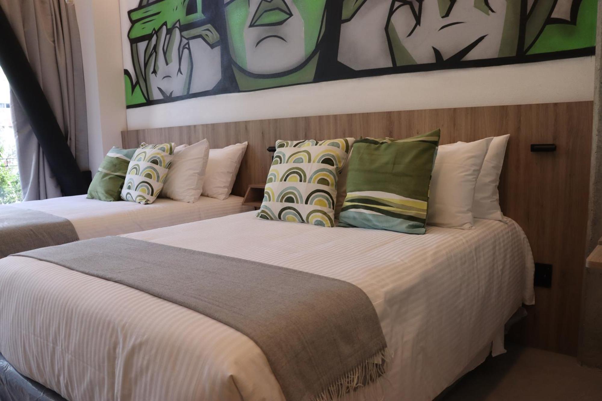 Street Art Hotel Roma Mexico By Eksteriør billede
