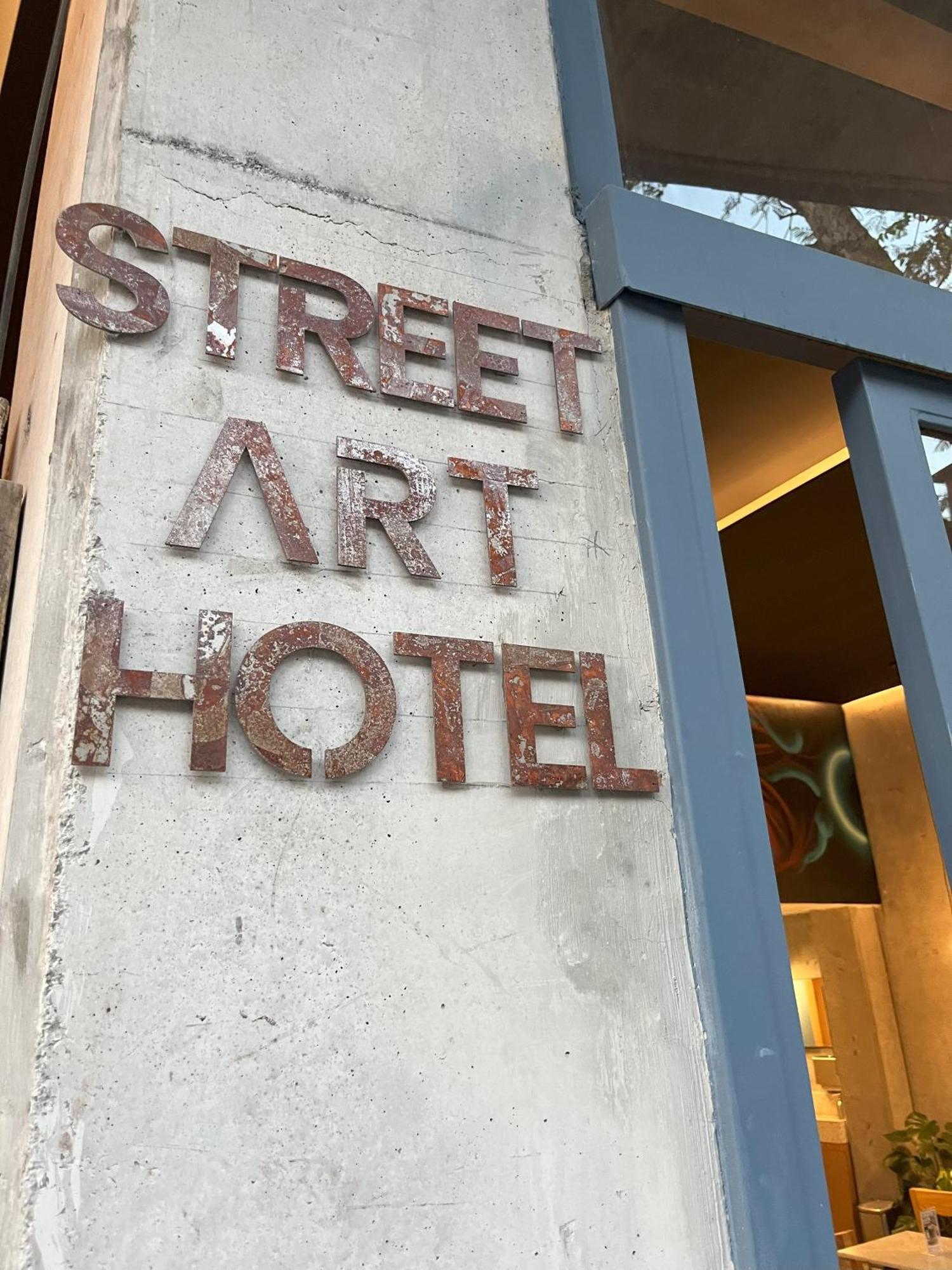 Street Art Hotel Roma Mexico By Eksteriør billede