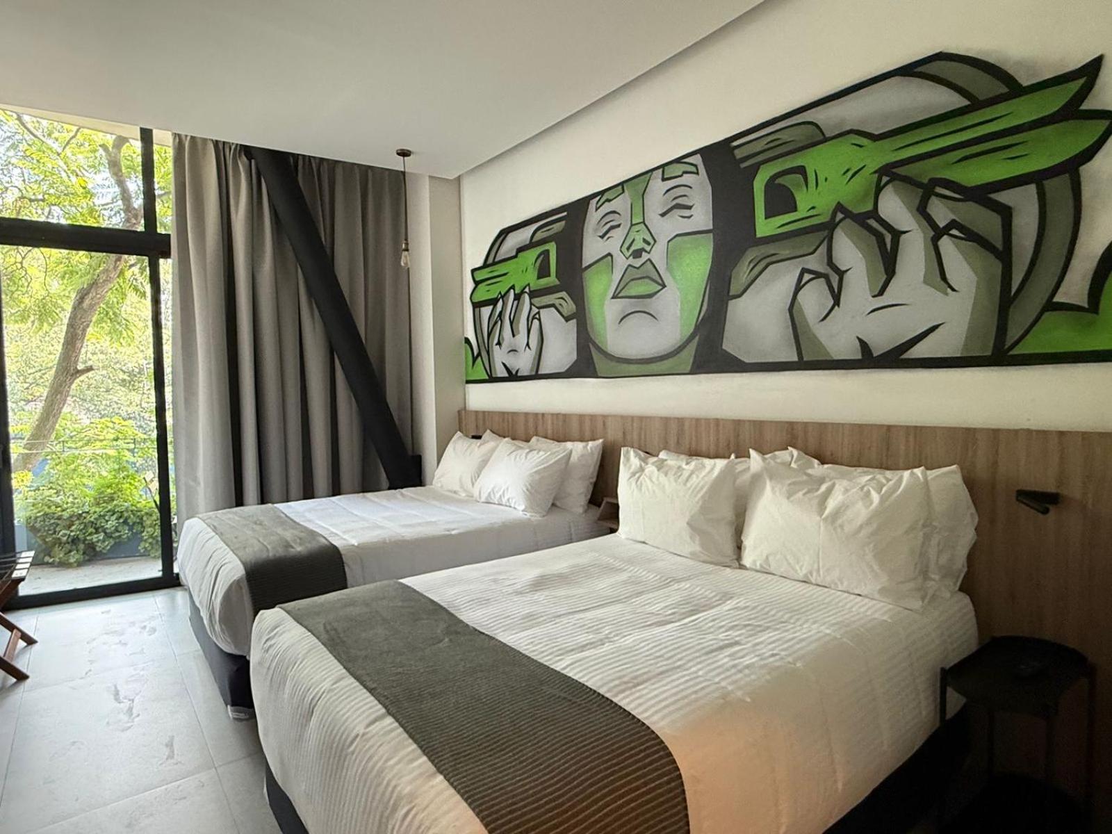 Street Art Hotel Roma Mexico By Eksteriør billede