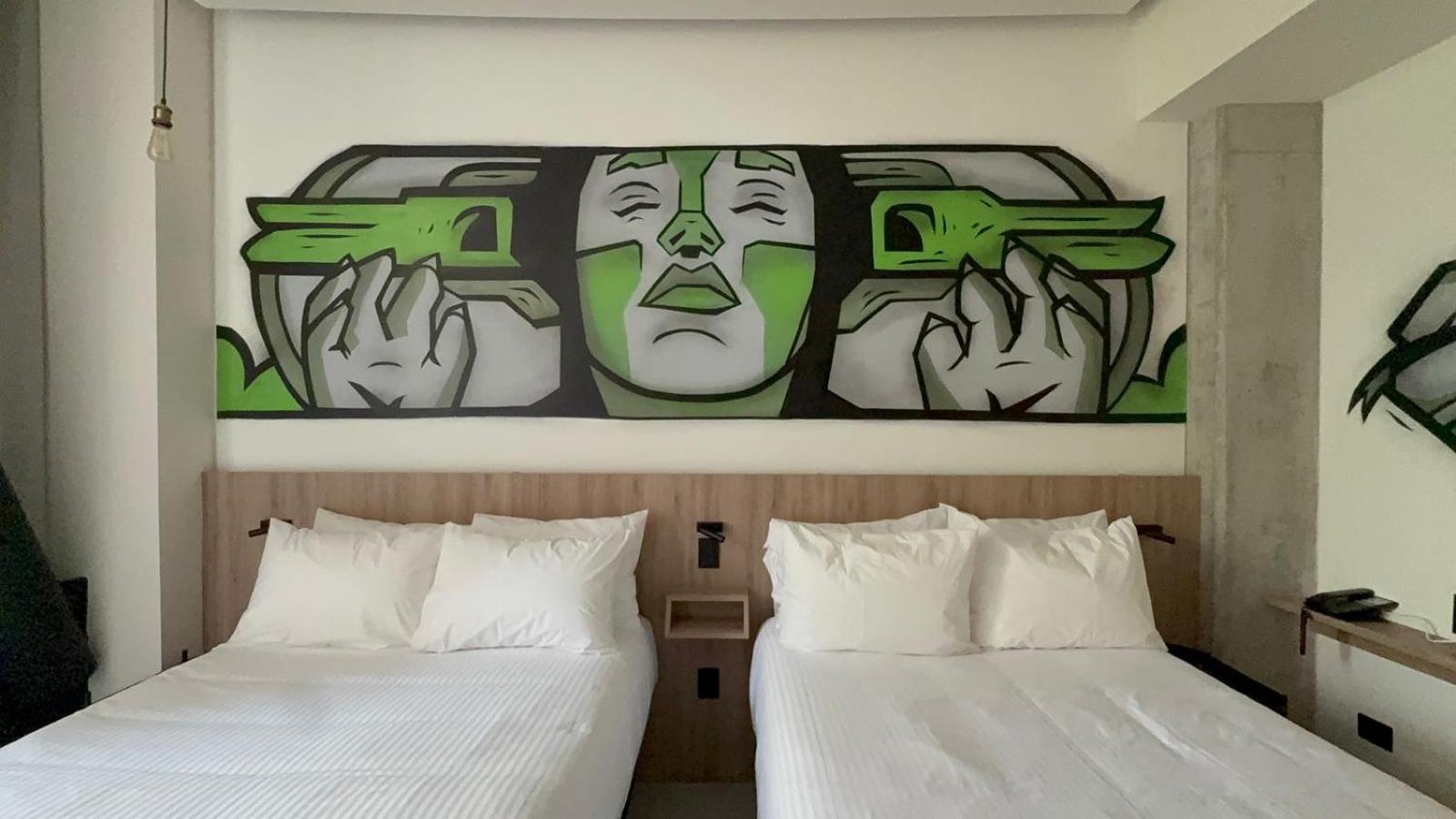 Street Art Hotel Roma Mexico By Eksteriør billede