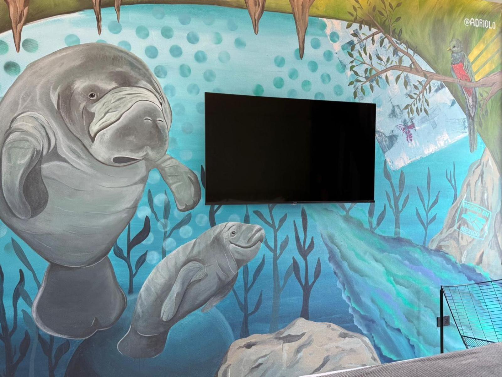 Street Art Hotel Roma Mexico By Eksteriør billede