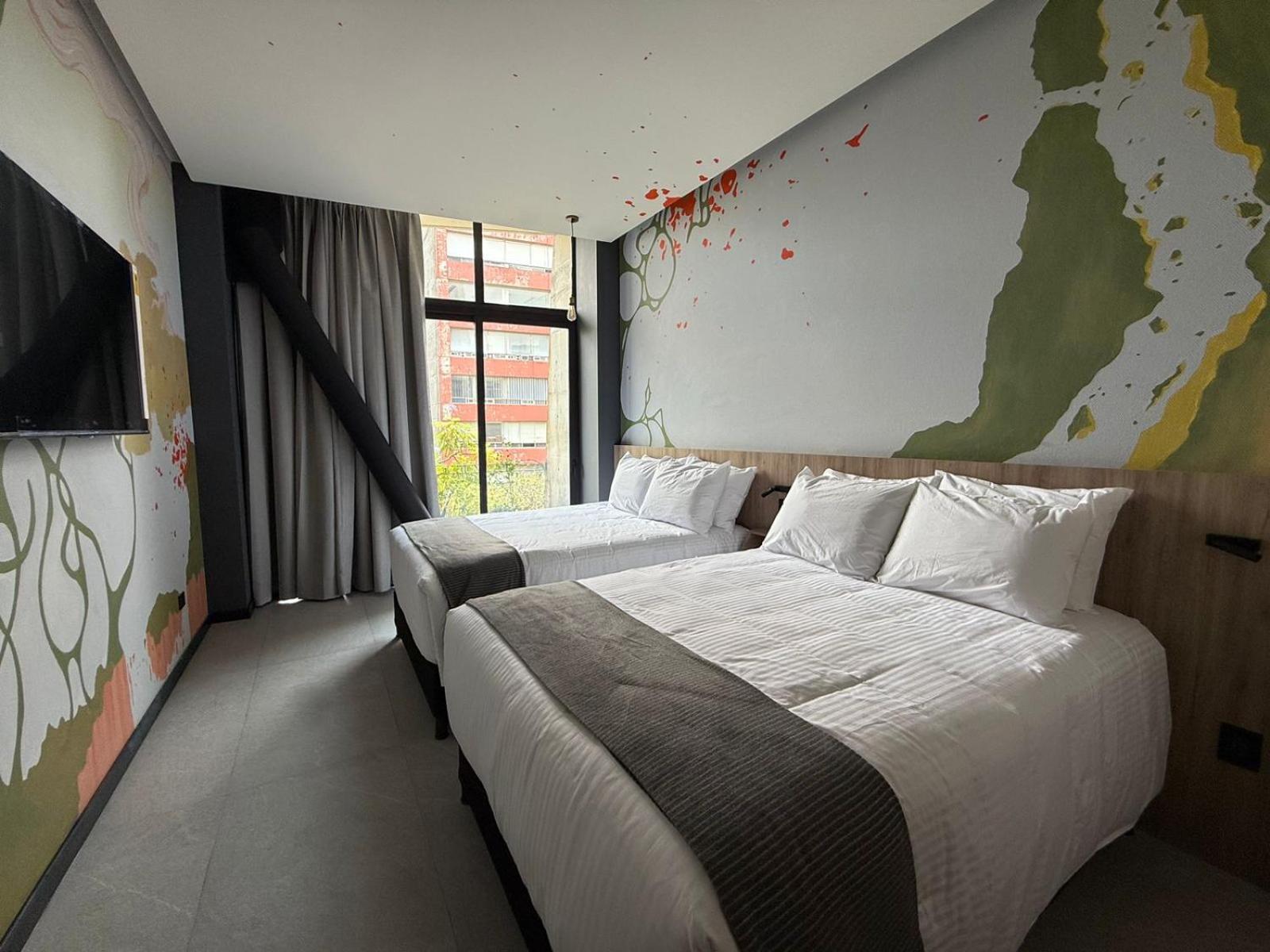 Street Art Hotel Roma Mexico By Eksteriør billede